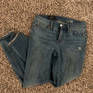 J. Crew toothpick jeans